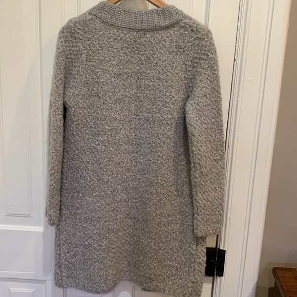 Silver grey full length cardigan - Picture 5 of 6